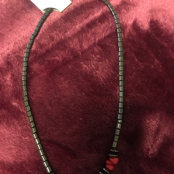 🎉2 for$20NEW Hematite Assorted Color Chips Neckla - Picture 4 of 5